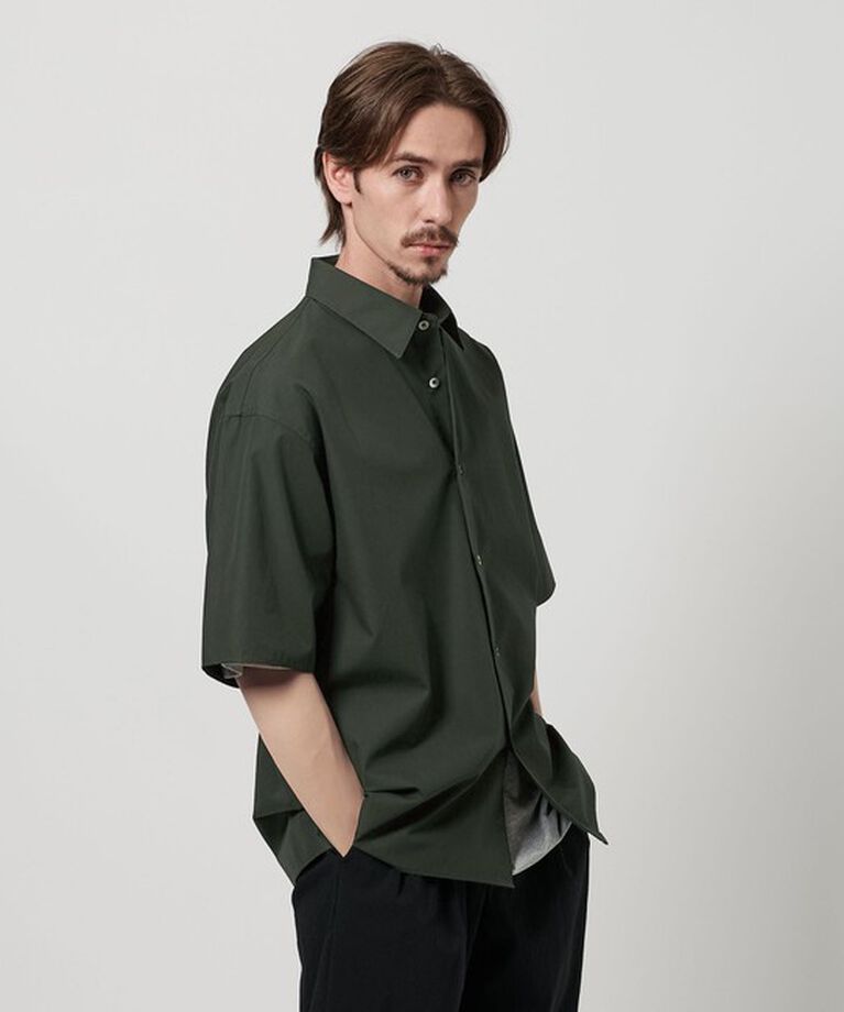 BEAUTY&YOUTH UNITED ARROWS「ピーチスキン スクエア フォルム シャツ」|シャツ・ブラウス|