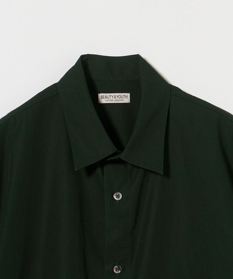 BEAUTY&YOUTH UNITED ARROWS「ピーチスキン スクエア フォルム シャツ」|シャツ・ブラウス|
