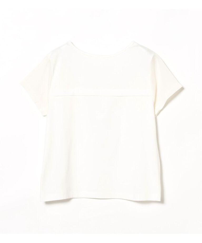 Ray BEAMS 「Ray BEAMS / レース キリカエ ハーフスリーブ Tシャツ」|Tシャツ・カットソー|
