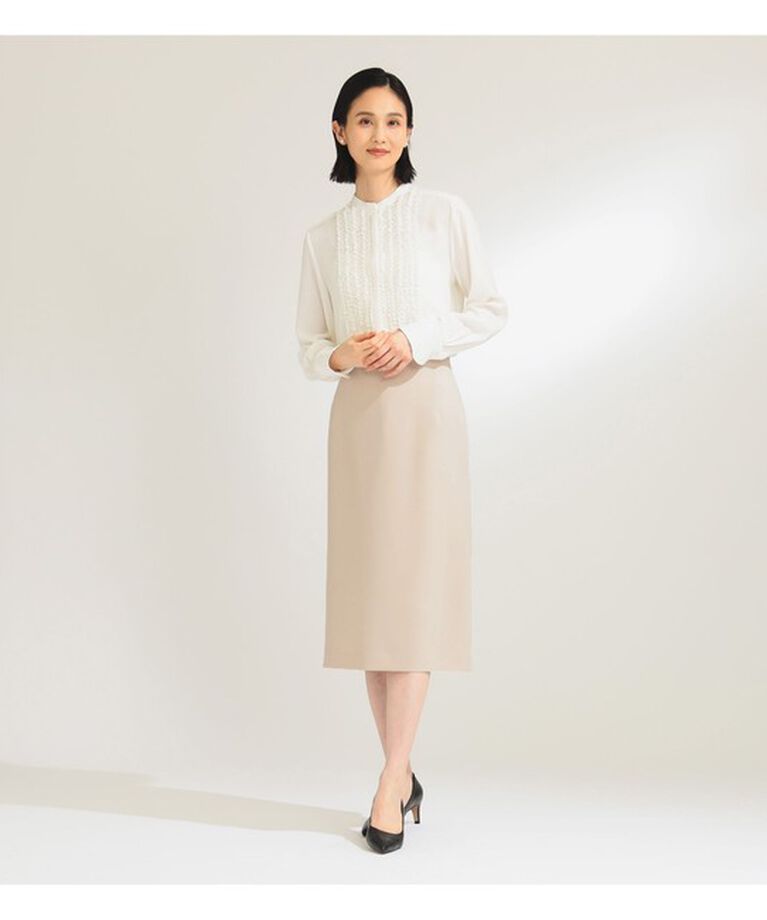 Demi-Luxe BEAMS 「トリアセ セミタイトスカート＊」|スカート|