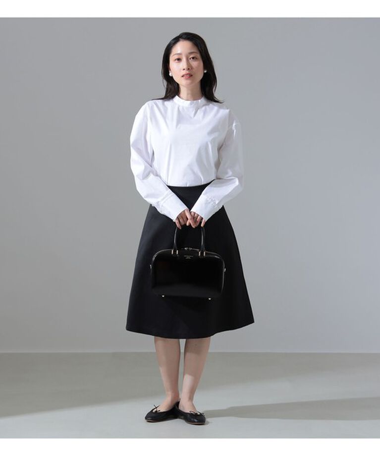 Demi-Luxe BEAMS 「テトロンコットン スタンドカラー シャツ」|シャツ・ブラウス|