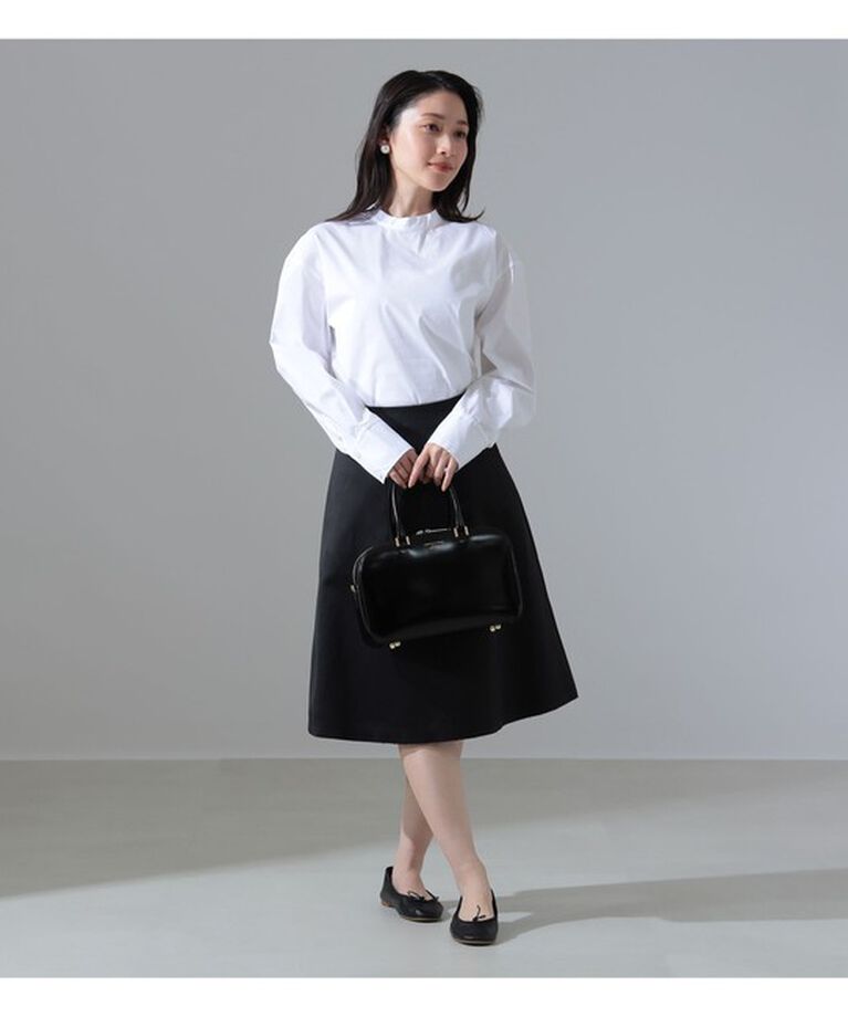 Demi-Luxe BEAMS 「テトロンコットン スタンドカラー シャツ」|シャツ・ブラウス|