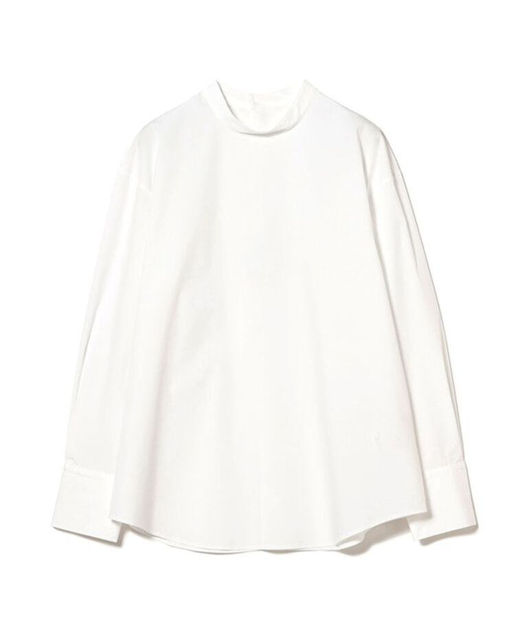 Demi-Luxe BEAMS 「テトロンコットン スタンドカラー シャツ」|シャツ・ブラウス|