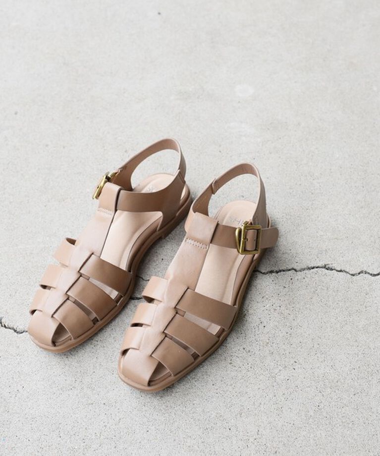 SHIPS for women「* スリム グルカ サンダル 22.5～25.5cm 24SS ◇」|サンダル|