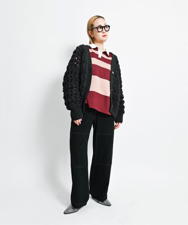  「RANDAM BORDER RUGBY SHIRT：カットソー」|Tシャツ・カットソー|
