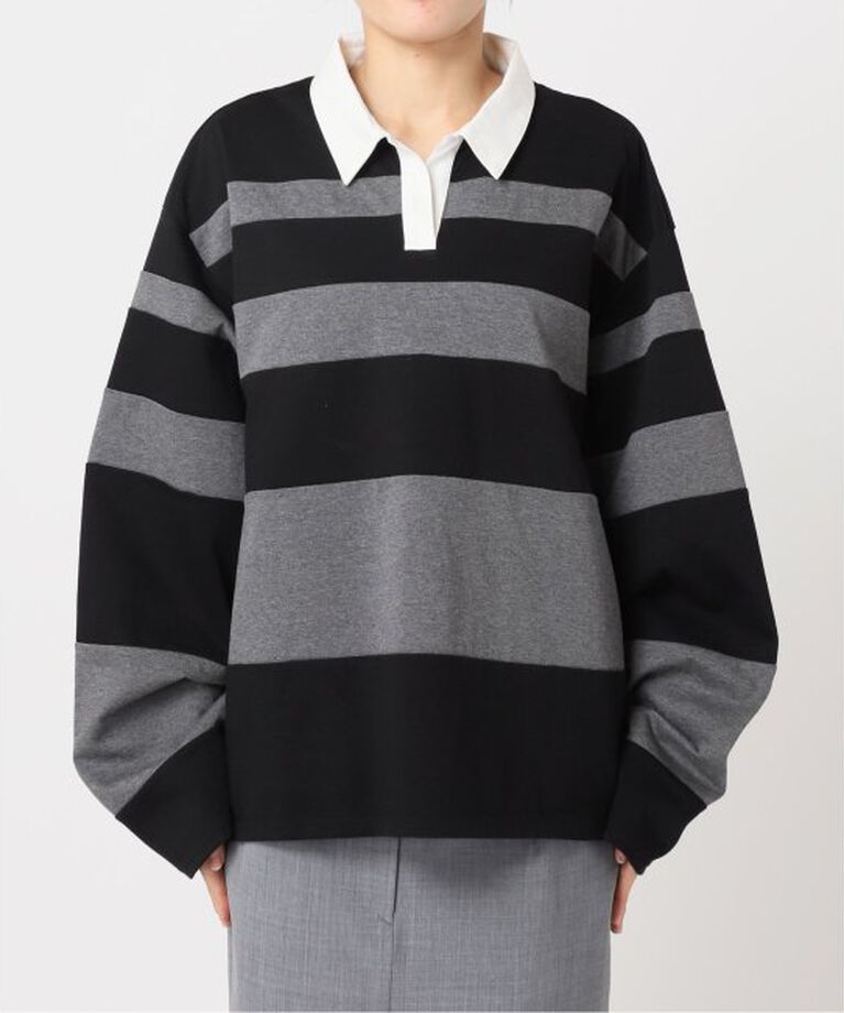  「RANDAM BORDER RUGBY SHIRT：カットソー」|Tシャツ・カットソー|