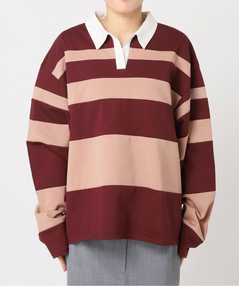  「RANDAM BORDER RUGBY SHIRT：カットソー」|Tシャツ・カットソー|