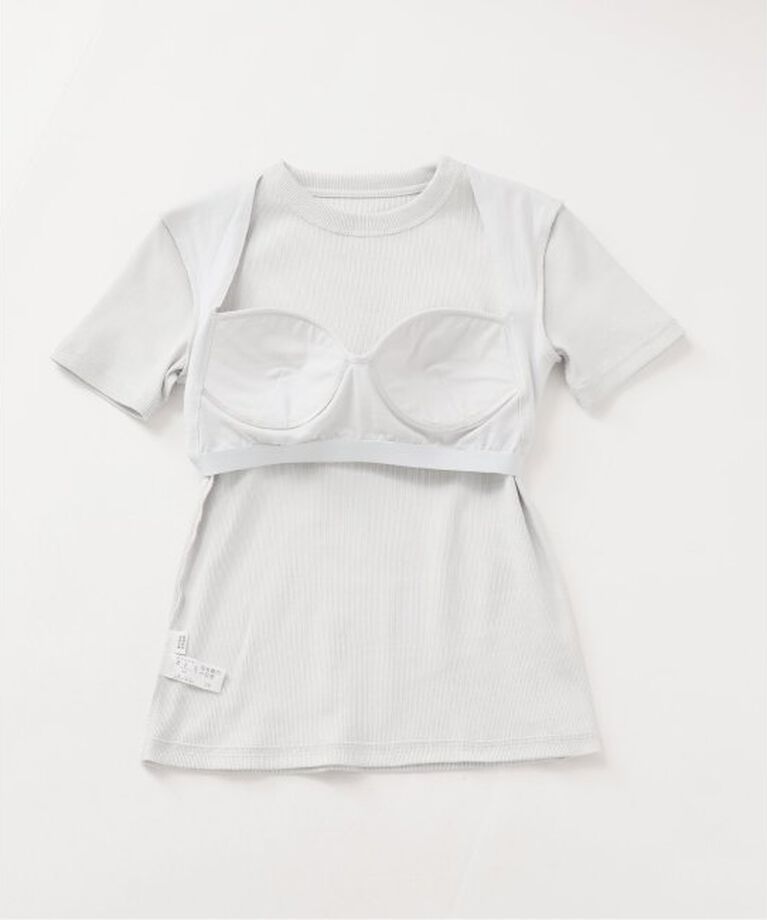 EMILYWEEK「【ROOM】カップ付きリブテレコTシャツ」|インナー|