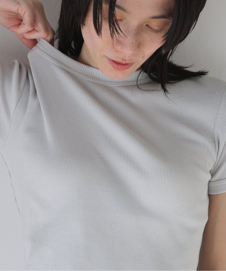 EMILYWEEK「【ROOM】カップ付きリブテレコTシャツ」|インナー|