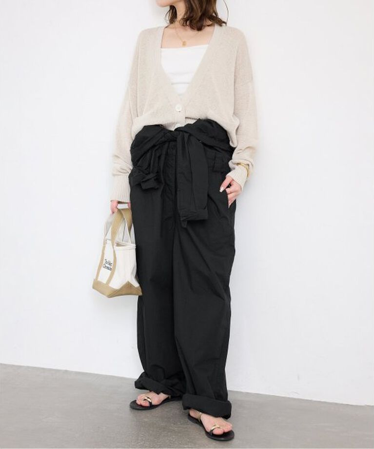 SLOBE IENA「JUMP SUIT」|オールインワン|ブラック
