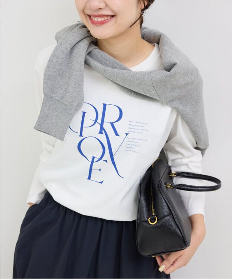 SLOBE IENA「PROVE ロゴTEE」|Tシャツ・カットソー|
