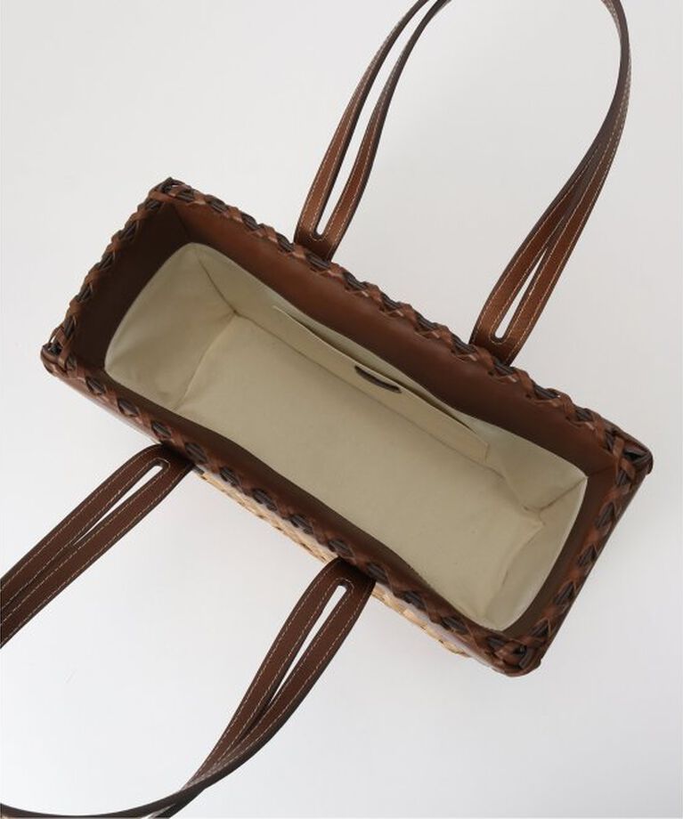 IENA「A VACATION/ア ヴァケーション RATTAN M バッグ 25SSA97-00-25」|かごバッグ|