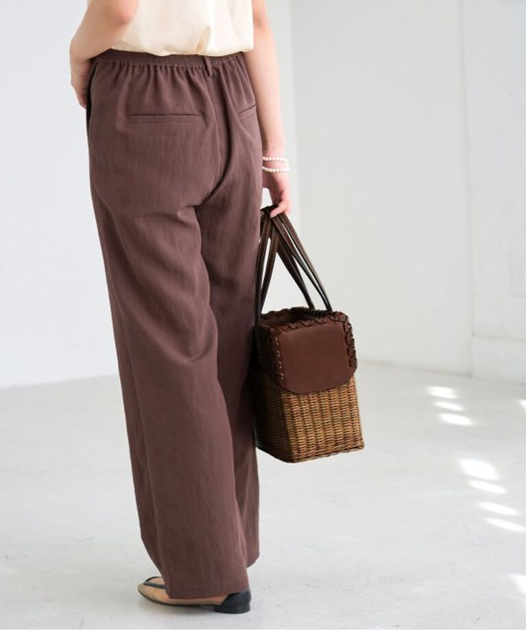 IENA「A VACATION/ア ヴァケーション RATTAN M バッグ 25SSA97-00-25」|かごバッグ|