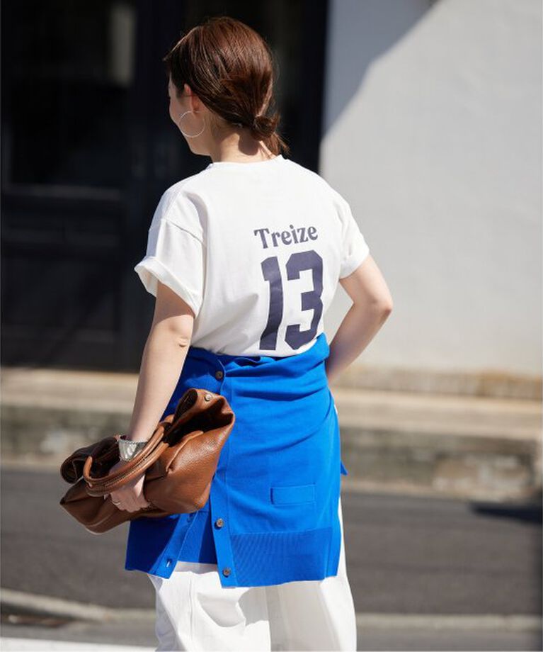 SLOBE IENA「《WEB限定/追加3予約》Treize 13 Tシャツ」|Tシャツ・カットソー|