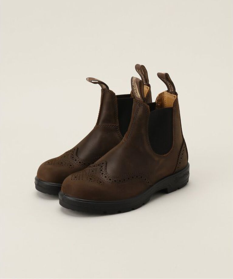 journal standard luxe「【BLUNDSTONE / ブランドストーン】 CLASSICS WING TIP」|ショートブーツ|ブラウン B