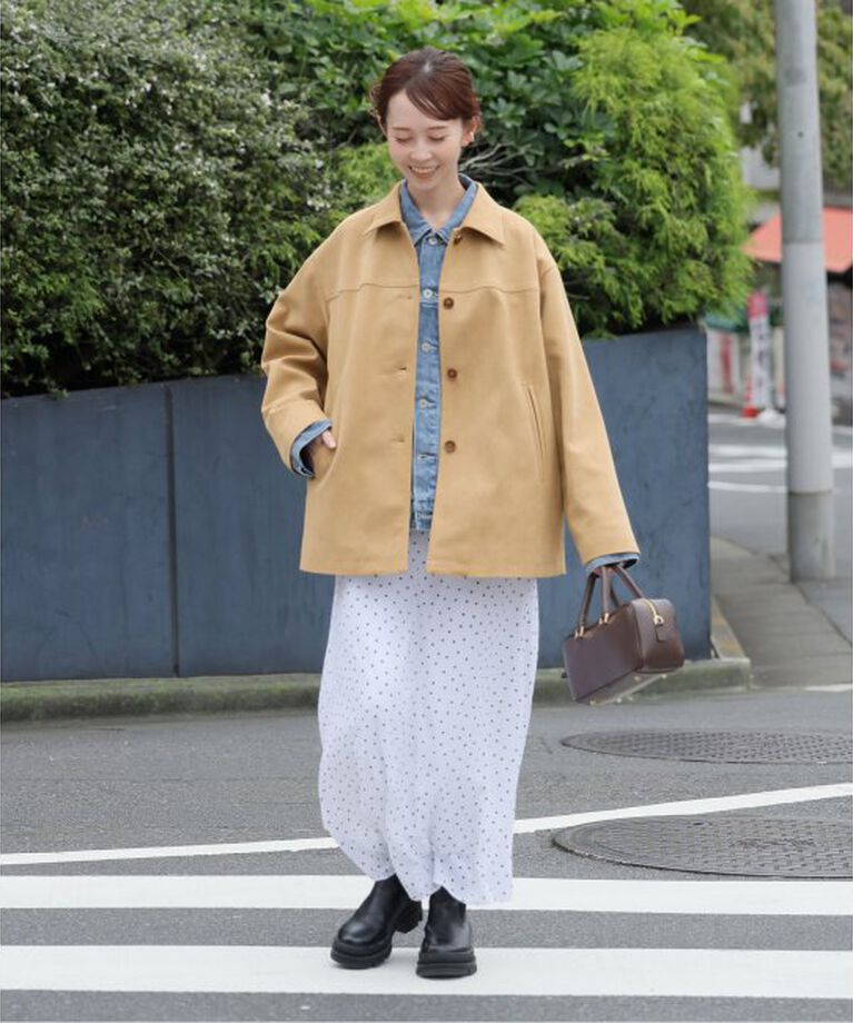 JOURNAL STANDARD「フェイクレザーカーコート」|その他|