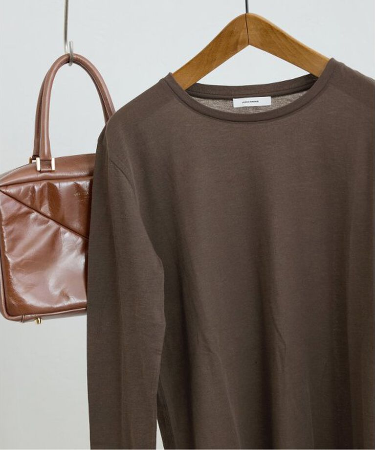 JOURNAL STANDARD「《追加3》クルーネックシアーロングTシャツ」|Tシャツ・カットソー|ブラウン