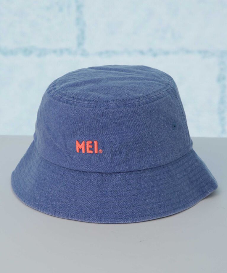 nano･universe「MEI/MEI BUCKETHAT PIGMENT」|キャップ・キャスケット|ブルー