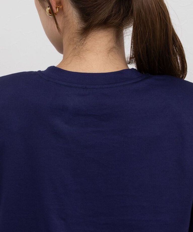 NOLLEY'S「接触冷感 70/2コンパクトクール肩パットTシャツ」|Tシャツ・カットソー|