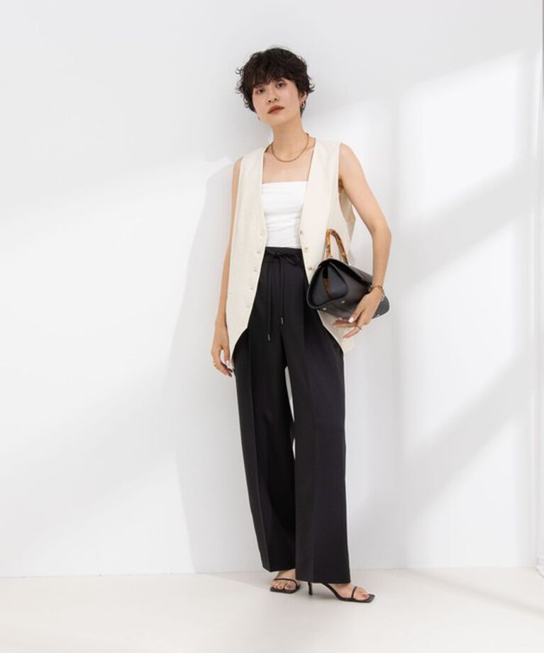 NOLLEY'S「ウォッシャブルイージードロストワイドパンツ」|その他|