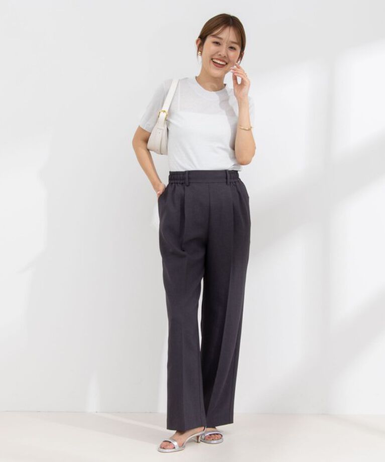 NOLLEY'S「ウォッシャブルイージードロストワイドパンツ」|その他|