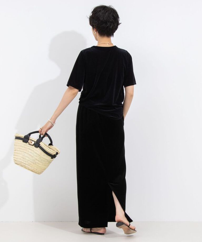 NOLLEY'S「シアーベロアTシャツ」|Tシャツ・カットソー|