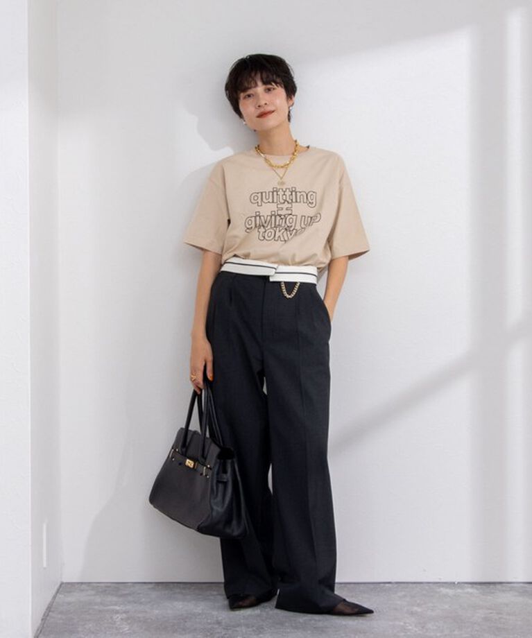 Rie Miller「ビッグシルエットTシャツ」|Tシャツ・カットソー|
