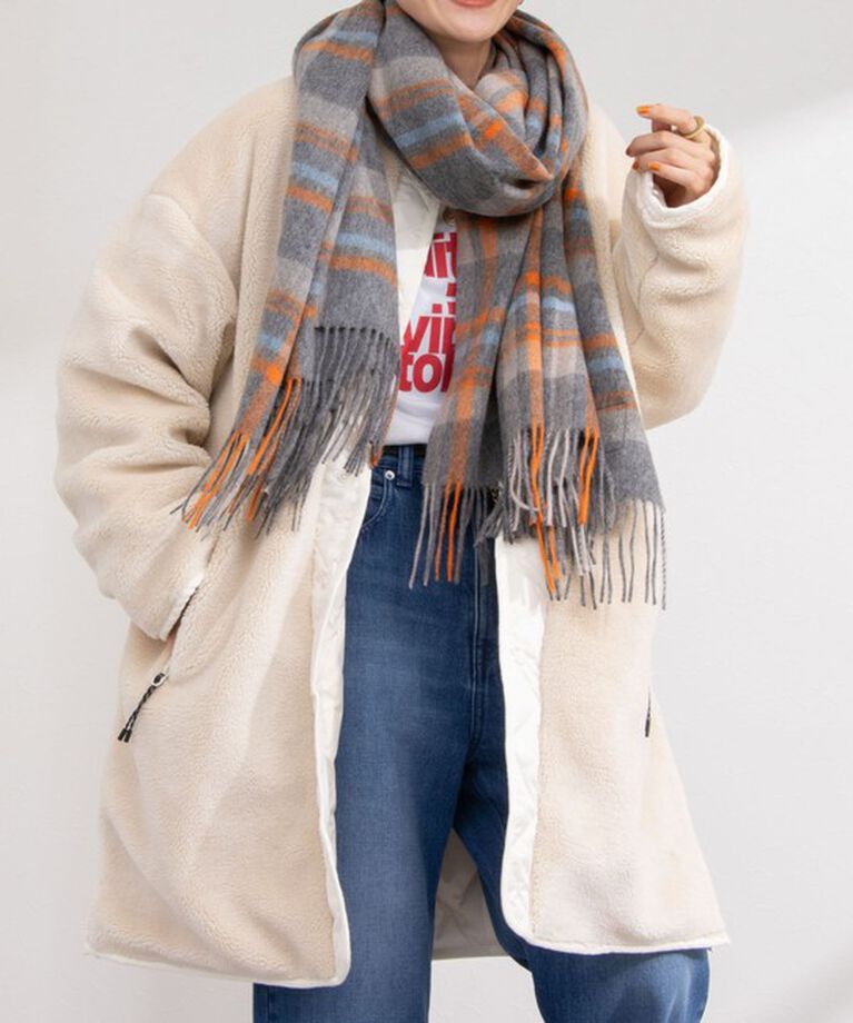 NOLLEY'S「◇【WEB限定】【TAION/タイオン】ノーカラーボアコート(リバーシブル) 24AW」|ダウン|
