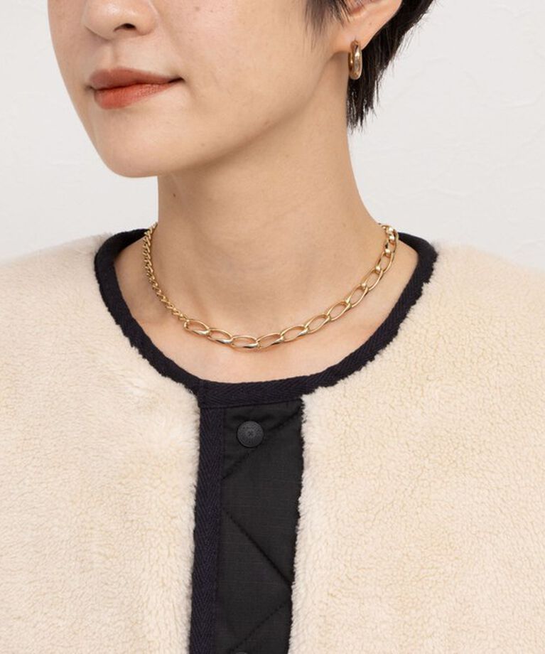 NOLLEY'S「◇【WEB限定】【TAION/タイオン】ノーカラーボアコート(リバーシブル) 24AW」|ダウン|