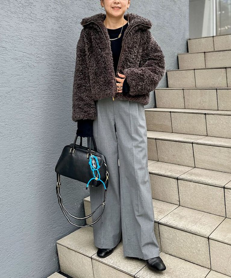 NOLLEY'S sophi「＜飯豊まりえさん着用＞ウォッシャブルウエスト折り返し2WAYワイドパンツ」|その他|