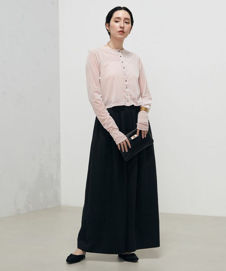 NOLLEY'S「◇【WEB限定サイズあり】ウォッシャブルセルロース5タックワイドパンツ」|その他|