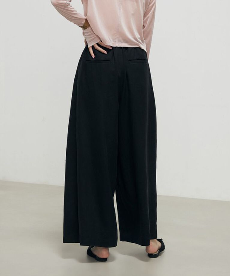 NOLLEY'S「◇【WEB限定サイズあり】ウォッシャブルセルロース5タックワイドパンツ」|その他|