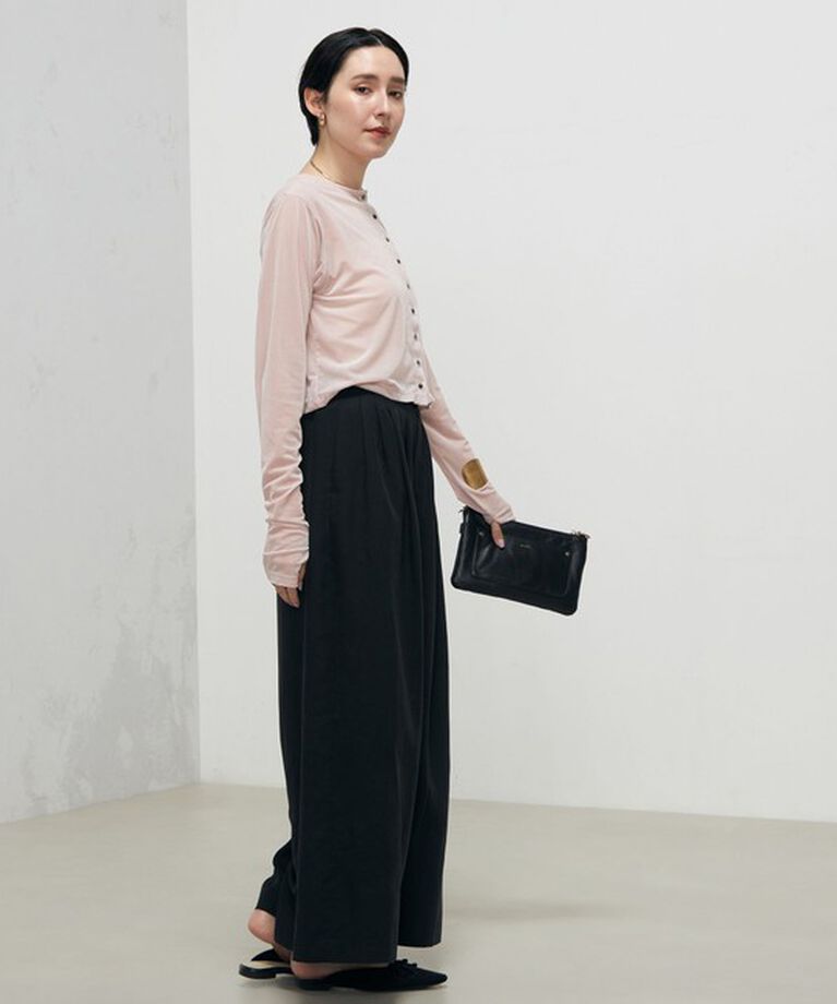 NOLLEY'S「◇【WEB限定サイズあり】ウォッシャブルセルロース5タックワイドパンツ」|その他|