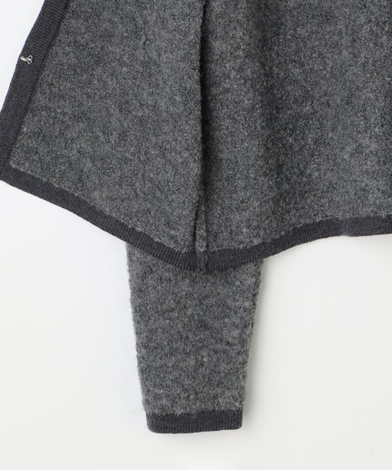 NOLLEY'S「＜飯豊まりえさん着用＞チェーンブレードフワフワジャケット 24AW」|カーディガン|