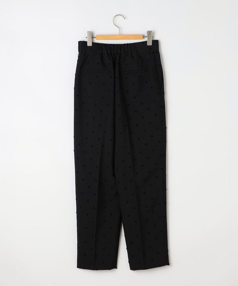 NOLLEY'S「《オールシーズン対応》ウォッシャブルドットツッキリツータックテーパードパンツ 24AW」|その他|