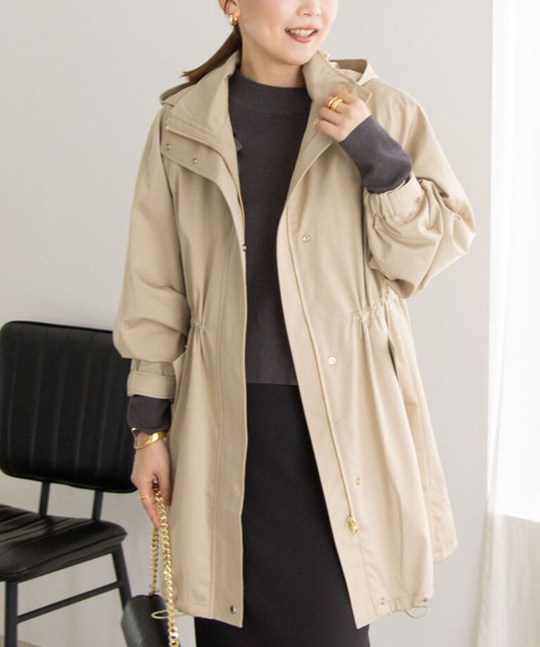 NOLLEY'S sophi「ウォッシャブルLIMONTAハーフ丈マンパ 24AW」|その他|ベージュ