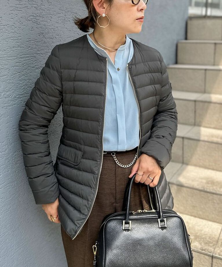 NOLLEY'S「【TATRAS/タトラス】NOSTAノーリーズ別注 24AW」|ダウン|チャコールグレー