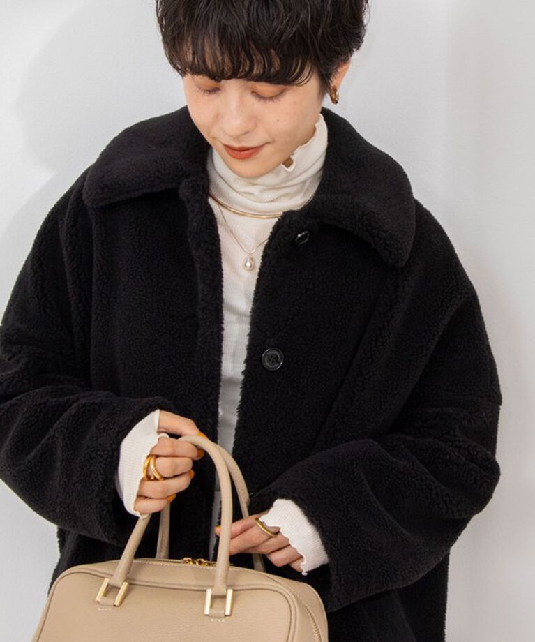 NOLLEY'S「【TRADITIONAL WEATHERWEAR】NOLLEYS別注 MALTON ECO FURブルゾン」|ダッフルコート|