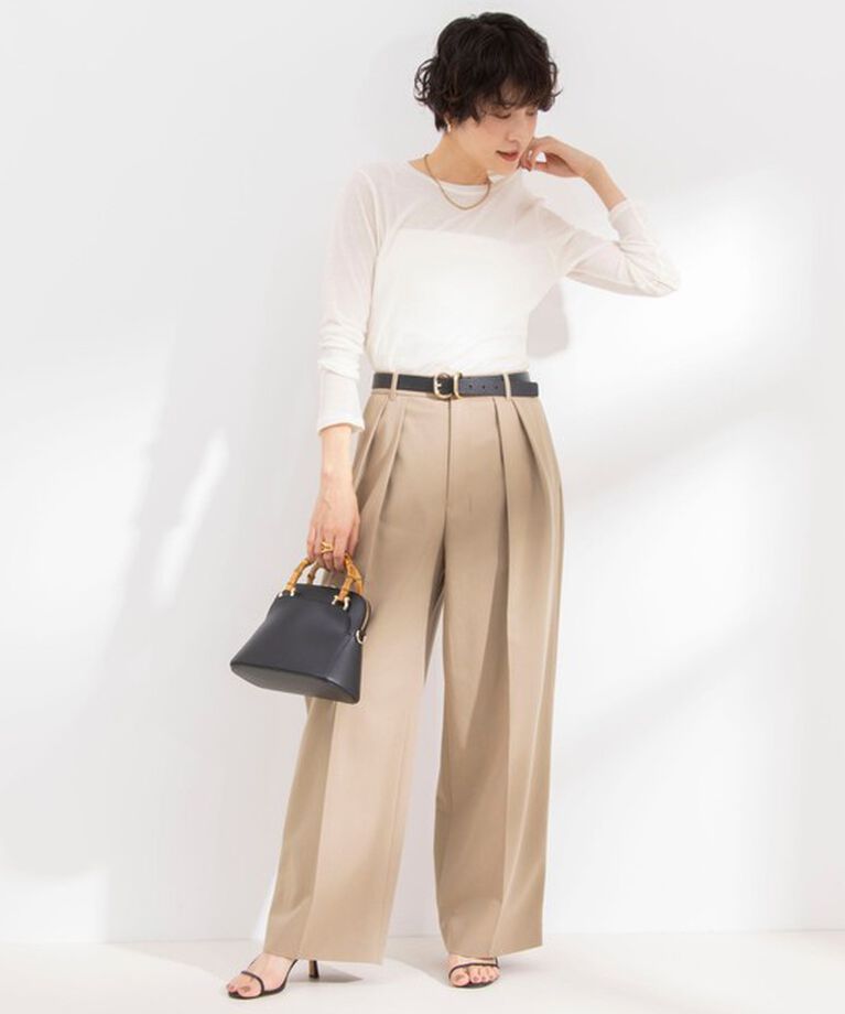 NOLLEY'S sophi「シアーフライスロンT」|Tシャツ・カットソー|
