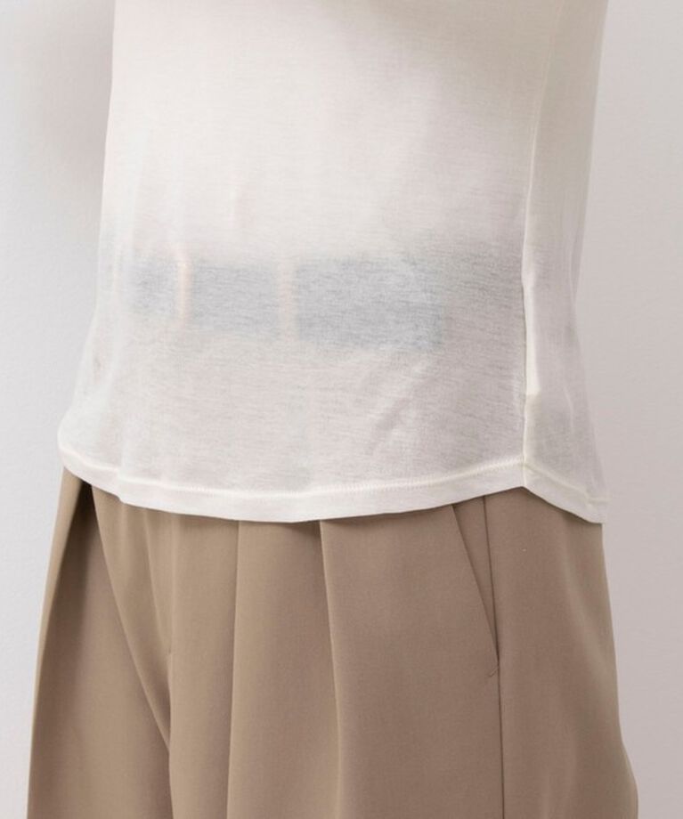NOLLEY'S sophi「シアーフライスロンT」|Tシャツ・カットソー|