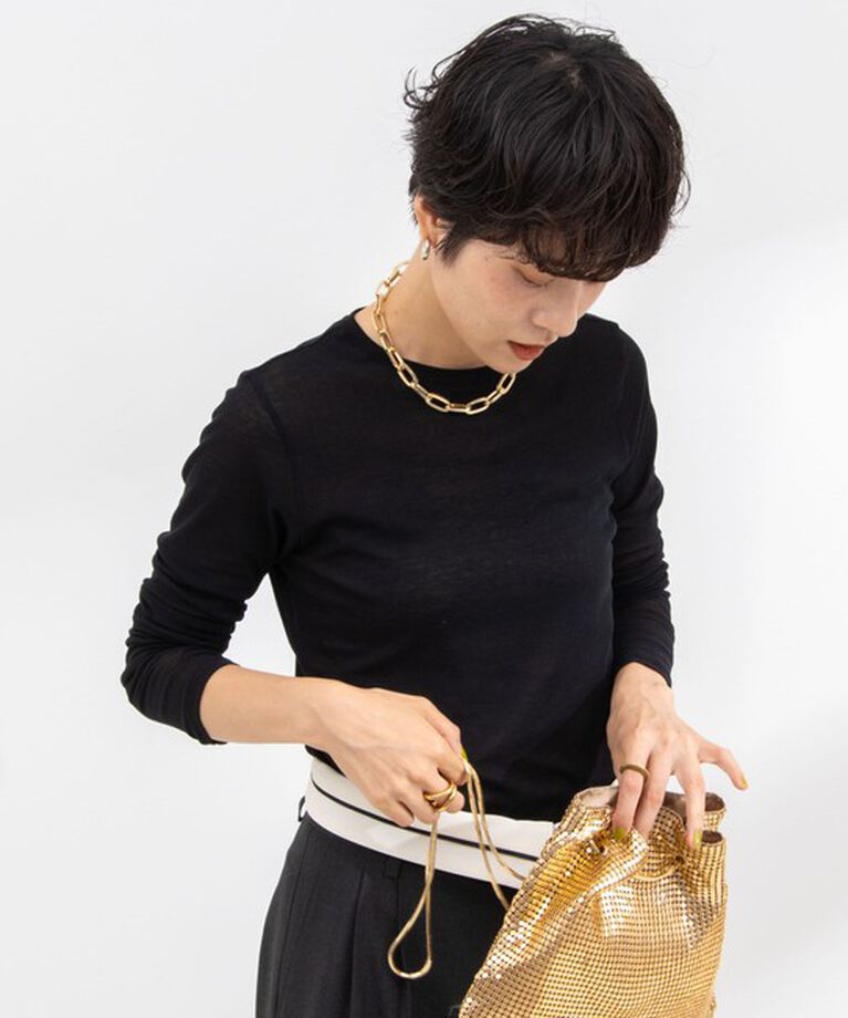 NOLLEY'S sophi「シアーフライスロンT」|Tシャツ・カットソー|