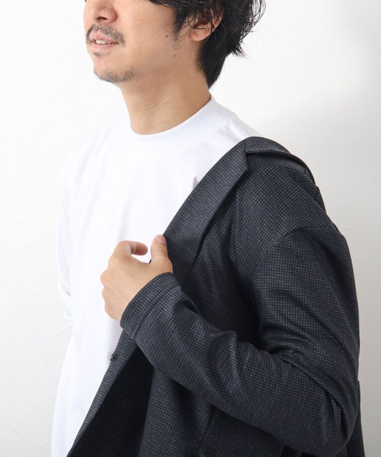 NOLLEY'S goodman「《ビジカジ対応》シルケットスムース ドレスT長袖」|Tシャツ・カットソー|