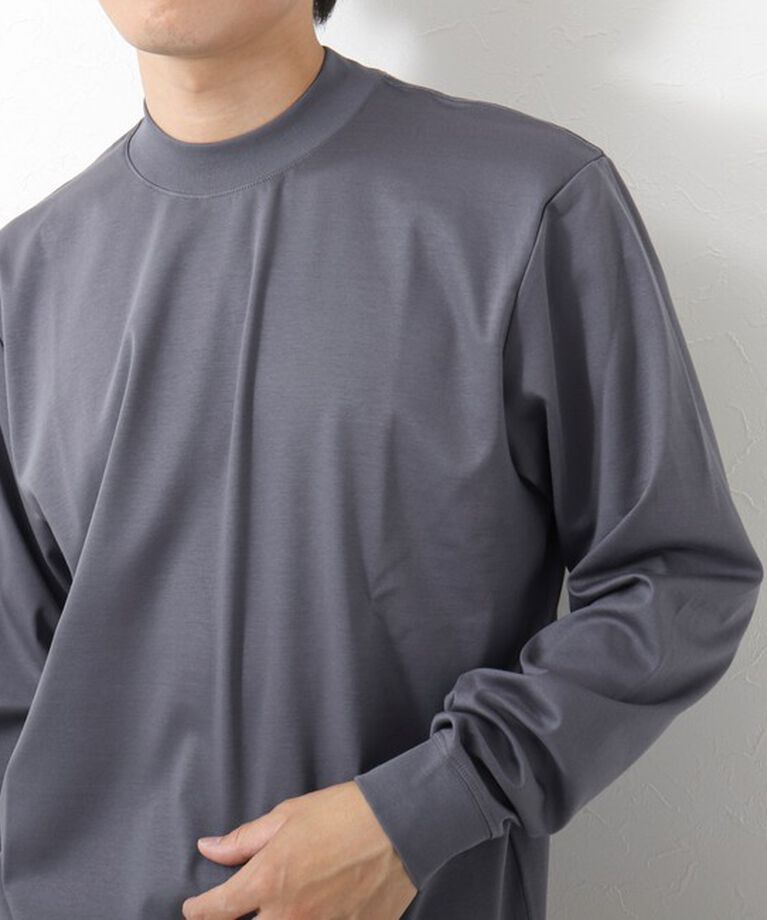 NOLLEY'S goodman「《ビジカジ対応》シルケットスムース ドレスT長袖」|Tシャツ・カットソー|