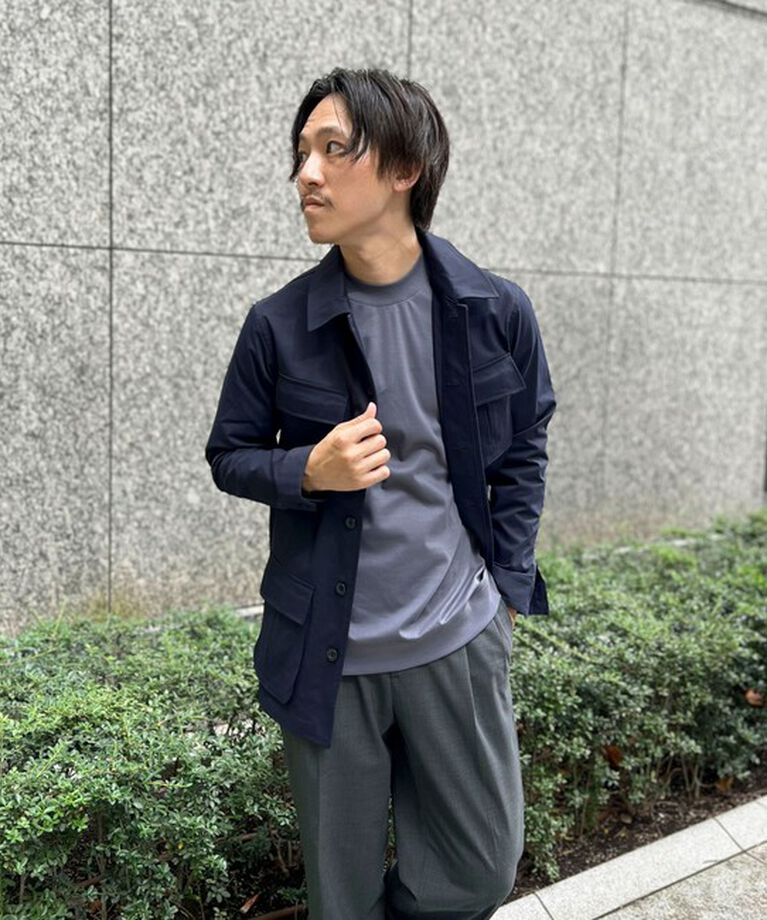 NOLLEY'S goodman「《ビジカジ対応》シルケットスムース ドレスT長袖」|Tシャツ・カットソー|