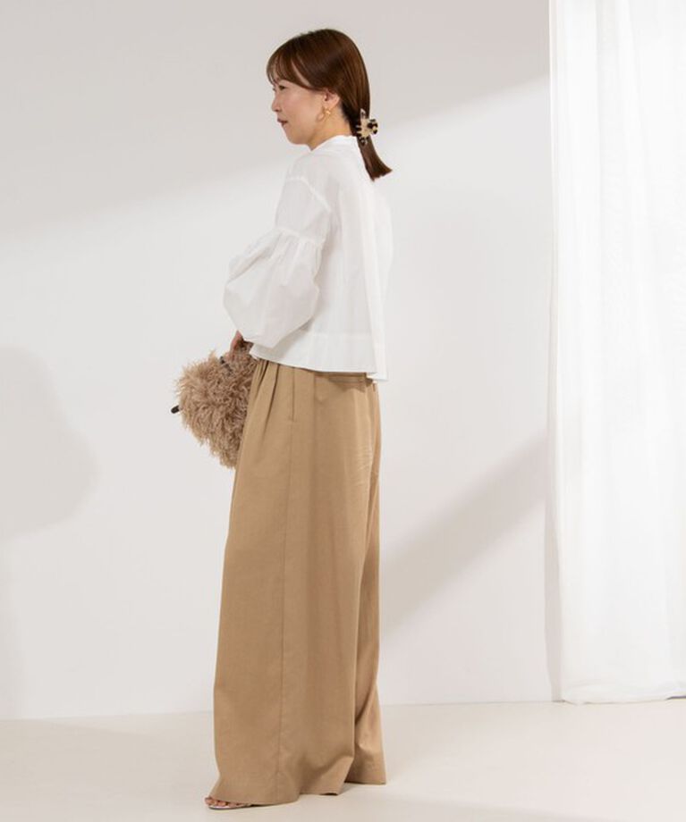 NOLLEY'S「【MARILYN MOON/マリリーンムーン】dramatic tuck motif blouse」|シャツ・ブラウス|