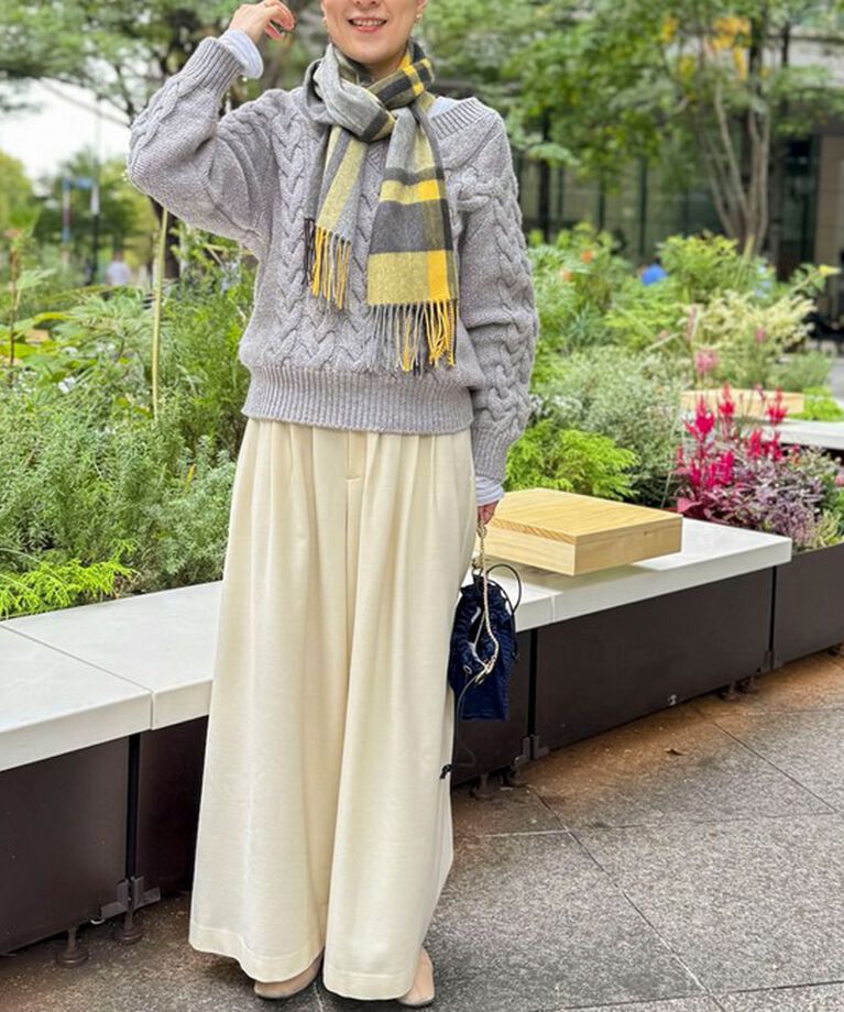 NOLLEY'S「◇【WEB限定サイズあり】《セットアップ対応》ウォッシャブルMannishワイドパンツ」|その他|