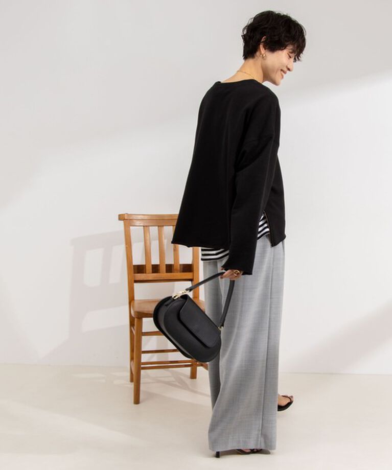 NOLLEY'S「◇【WEB限定サイズあり】《セットアップ対応》ウォッシャブルMannishワイドパンツ」|その他|