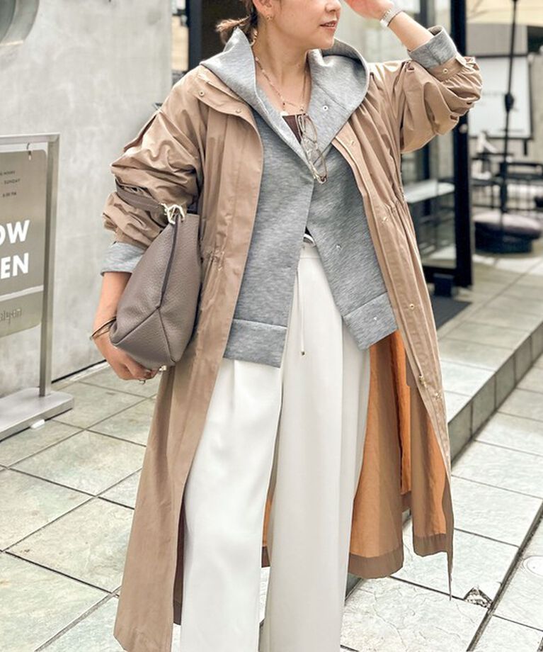 NOLLEY'S「【撥水加工】フーテッド2WAYコート」|その他|
