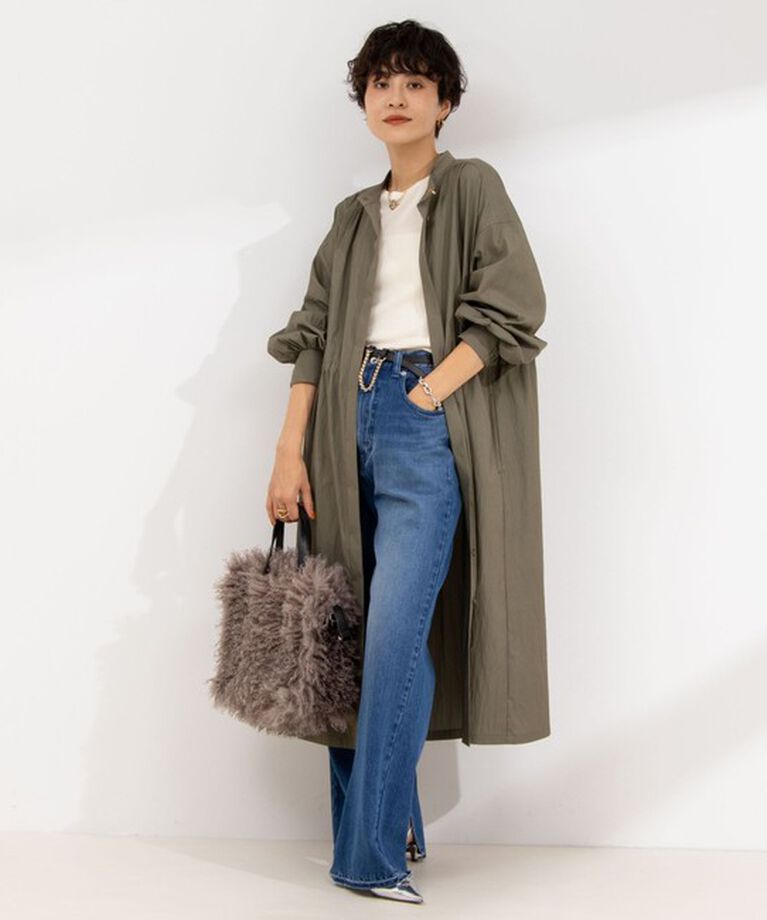 NOLLEY'S「ウォッシャブルヴィンテージツイルワンピース」|ワンピース|