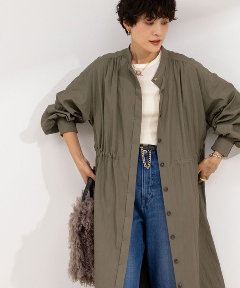 NOLLEY'S「ウォッシャブルヴィンテージツイルワンピース」|ワンピース|